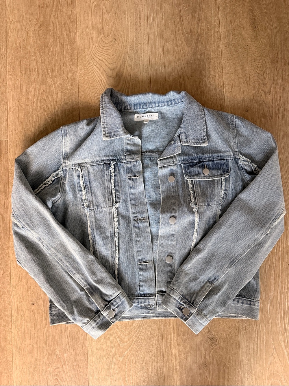 Denim Trucker Jacket - Light Blue Wash